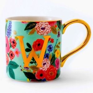 Anthropologie Rifle Paper Garden Party Mug -W NIB